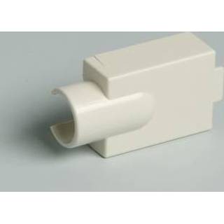 Wit kunststof Attema overg stk leid kan F25V16, kunststof, creme/wit, (hxb) 13x25mm 8712259273495