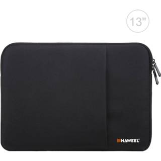 👉 Shirt zwart active netbooktas HAWEEL 13.0 inch Sleeve Case Rits Aktetas Laptop draagtas, voor Macbook, Samsung, Lenovo, Sony, DELL Alienware, CHUWI, ASUS, HP, 13 en lager Laptops (zwart)