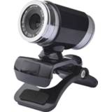 👉 Webcam zwart active A860 HD Computer USB met microfoon (zwart)