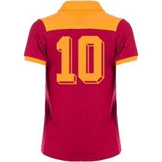 👉 Voetbalshirt AS Roma Retro 1980 + Nummer 10