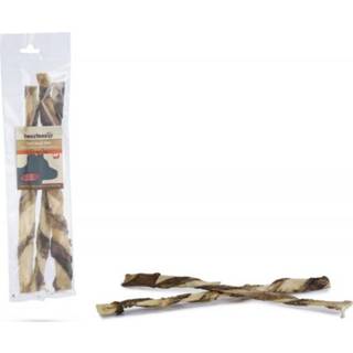 👉 Hondensnack Beeztees Runderkophuid met Pens - 30cm 3 stuks 8712695179078