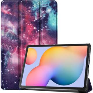 Active Samsung Galaxy Tab S6 Lite hoes - Tri-Fold Book Case 8719793078067