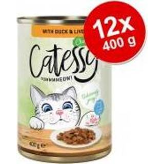 👉 Kattenvoer Voordeelpakket Catessy Hapjes in Saus of Gelei 12 x 400 g - met Rund 4062911007116