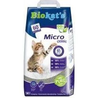 👉 Biokat's Micro Kattenbakvulling - Dubbelpak: 2 x 14 l