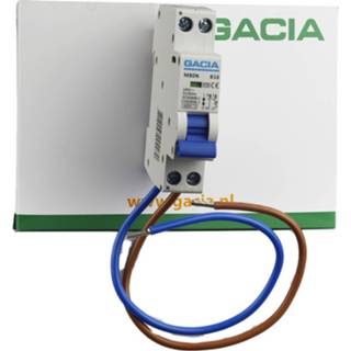 Installatieautomaat GACIA uitbreidingsset 1p+n B16 inclusief aansluitdraden 8718995015184