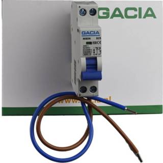 👉 Installatieautomaat GACIA uitbreidingsset 25A 1p+n B25 inclusief aansluitdraden 8718995015207