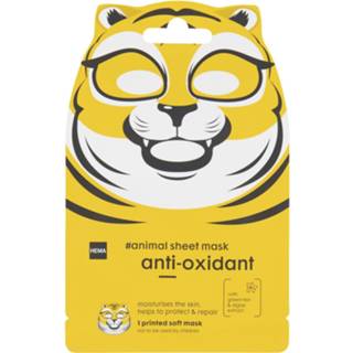 Antioxidant HEMA Sheetmasker Anti-oxidant Tijger 8718537747559