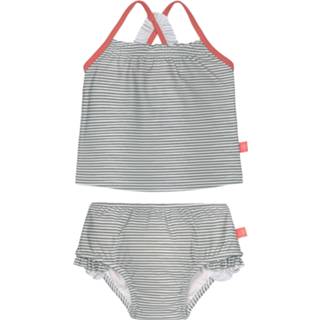 👉 Tankini active meisjes Lässig Splash&Fun Set girls - Striped coral 24 months Zwempakken 4042183400341