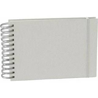 👉 Fotoalbum witte Semikolon mucho, 90 crème pagina's, formaat 25 x 16 cm. mini, 4004117571619