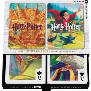 👉 New york puzzle company cards - harry potter double deck 819844015374