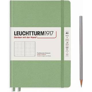 👉 Notitieboek medium Leuchtturm1917 notitieboekje a5 dotted sage 4004117570001