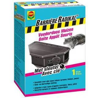 👉 Male Compo voerdoos muizen Barrière Radikal 1 stuk 5411196028870