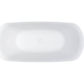 👉 Vrijstaand bad Riho Bilo Solid 165x77cm met sifon 8714148559246