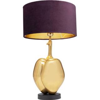 👉 Tafellamp goud aluminium Pink Blush a+ active Kare Pumpkin 4025621521365