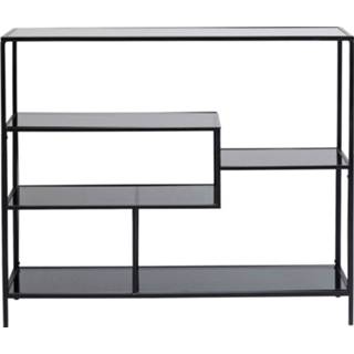 👉 Boekenkast zwart metaal modern chic active Kare Shelf Loft 4025621841258