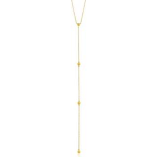 👉 Goudkleurige active Modern Beaded Y Necklace van Ania Haie