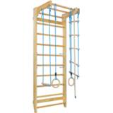 👉 Ladder beige hout active Binnenklimset met ladders en ringen 8719883829463