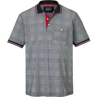 👉 Polo shirt katoen allover mannen borstzak met knoop Poloshirt BABISTA Zwart::Wit::Rood 4055697935629 4055697935612 4055697935520 4055697935476