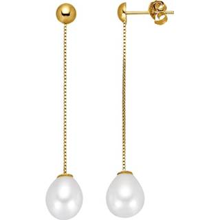 👉 Oorbel legering geel wit vrouwen aantrekkelijk design Oorbellen KLiNGEL 4055704525928