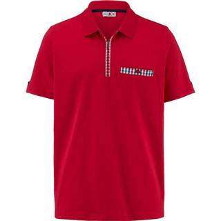 Poloshirt rood katoen effen mannen zuiver Roger Kent 4055697836001 4055697835851 4055697835813