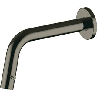 👉 Fonteinkraan zwart chroom messing wandmontage giro Salenzi inbouw 8719304466628