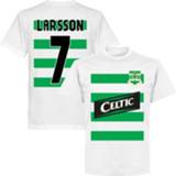👉 Shirt wit groen Celtic Larsson 7 Team T-Shirt - Wit/Groen