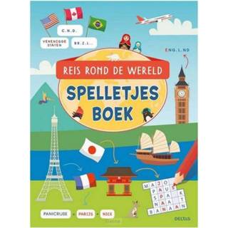 Reis Rond De Wereld Spelletjesboek - Philippe Eliasse 9789044757255