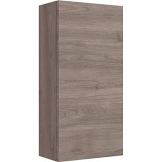 👉 Kolomkast donker eiken MDF staand adam Muebles hangende 30x60x16cm 6013933758799