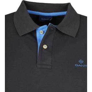 👉 Poloshirt antraciet blauw stretch XXL male Gant 7325705582747 2900027712017