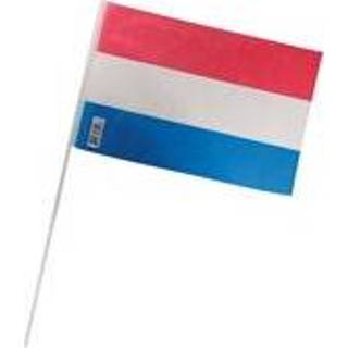 Zwaaivlag active R/W/B zwaaivlaggen 20x30cm (10 stuks) 7435127351347