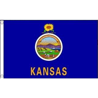 👉 Vlag active Kansas 90x150cm | Best Value 7435127653601