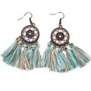 👉 Oorhanger messing Bohemian Oorhangers met Antieke Finish 7448124672636