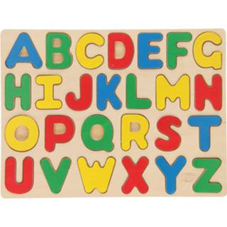 👉 Alfabetpuzzel houten Alfabet Puzzel, 26st.