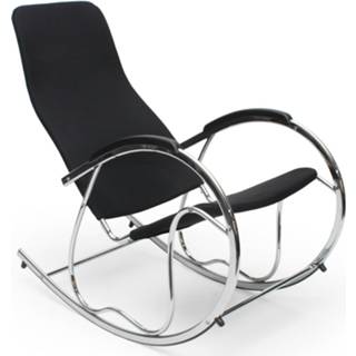 Fauteuil zwart kunststof Ben 2 in