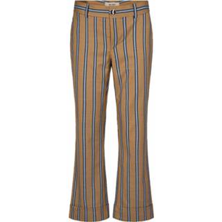 👉 Bruin polyester broeken vrouwen Mos Mosh Bella zeth pants