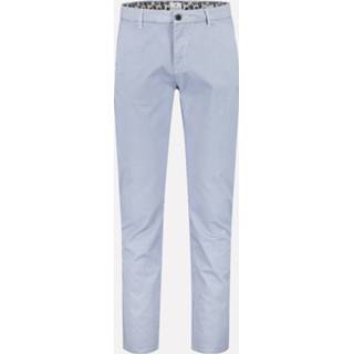 👉 Blauw katoen broeken male Dstrezzed Pants piede de poule lt 501366/625 8718895375685