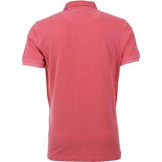 👉 Polo shirt s male rood mannen zijde Adam est 1916 Poloshirt 8719902000361