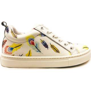 👉 Veterschoenen wit vrouwen Giga veertjes