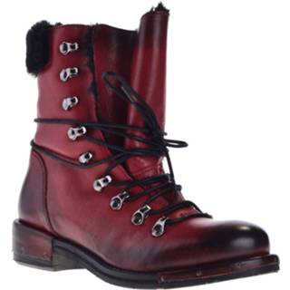 👉 Veterboots rood damesschoenen vrouwen Rep-ko gevoerd 2000001148204