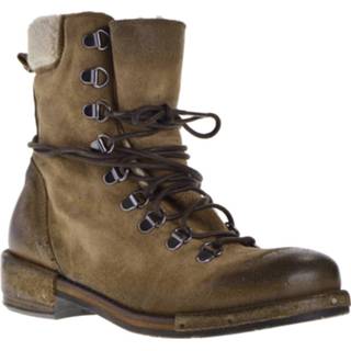 👉 Veterboots beige damesschoenen vrouwen Rep-ko gevoerd taupe 2000001148563