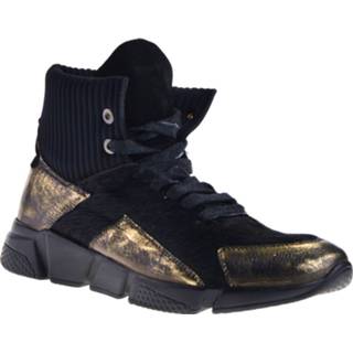 👉 Veterboots zwart goud herenschoenen male Papucei 2000001435090