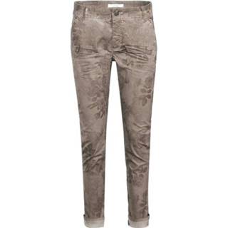👉 Broek grijs zijde vrouwen Summum 4s1802-11032 trousers paper touch cotton pr