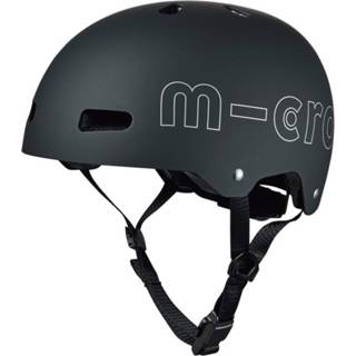 👉 Helm zwart Micro - Deluxe ABS Buitenschaal