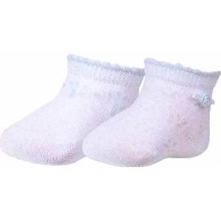 👉 Sock blauw rose katoen One Size vrouwen licht IN ControL 886-2 NEWBORN socks