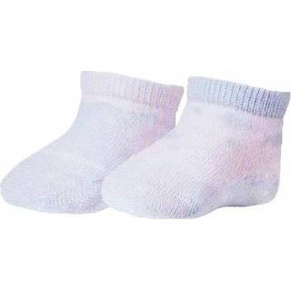 👉 Sock blauw katoen One Size vrouwen licht IN ControL 886-2 NEWBORN socks SEA