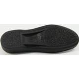 👉 Schoenen vrouwen zwart rubber Arcopedico Damesschoenen instappers