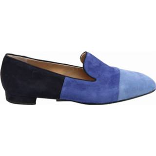 👉 Schoenen blauw leer vrouwen Nalini Damesschoenen instappers