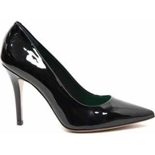 👉 Schoenen zwart leer damesschoenen vrouwen Di noi pumps