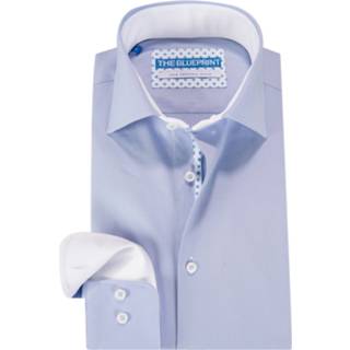 👉 Trendy overhemd blauw katoen XXXL overhemden male licht The BLUEPRINT 2013002638605