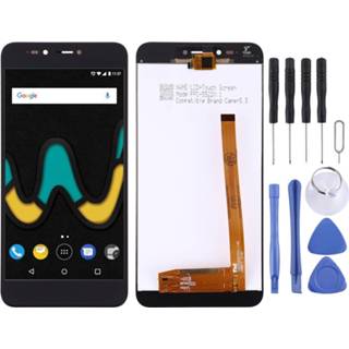 👉 Digitizer zwart active Lcd-scherm en volledige montage voor Wiko Upulse (zwart) 6922305467651